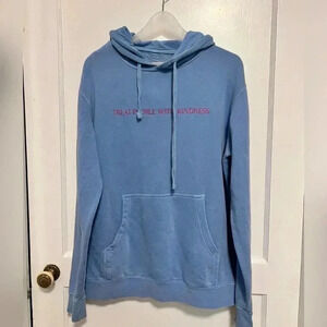 Harry Styles official merchandise Treat People with kindness Blue Sweater Size M